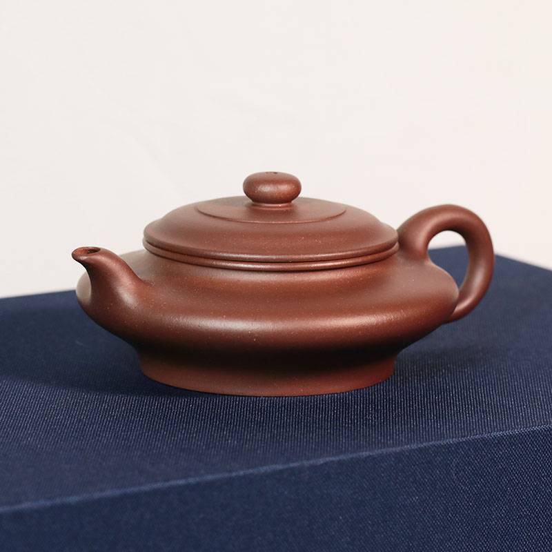 虚扁壶, 黄龙山原矿紫泥, 150cc