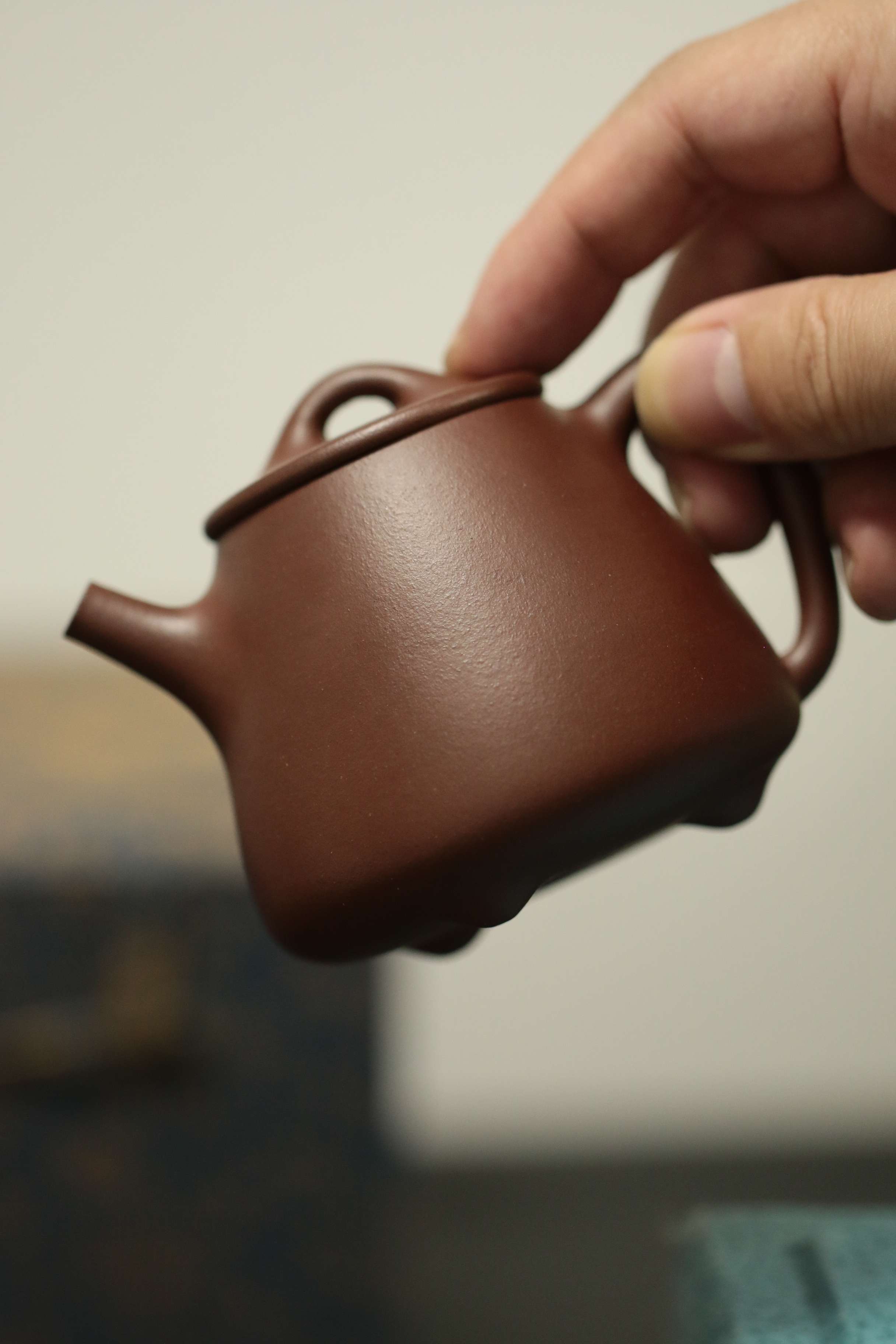 品名——高石瓢，泥料——底槽青泥料