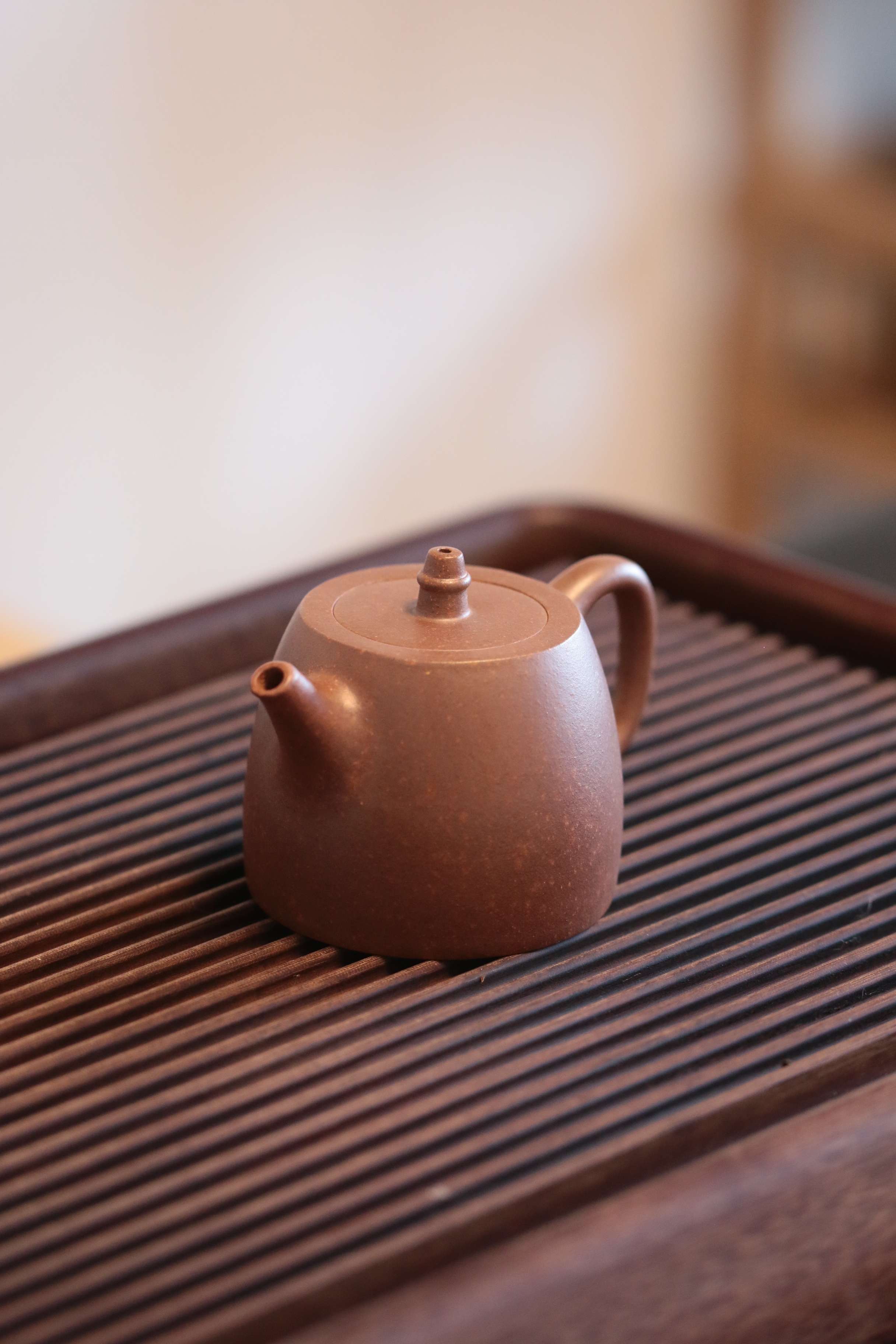品名：汉铎壶，泥料：龙骨金砂，传世经典