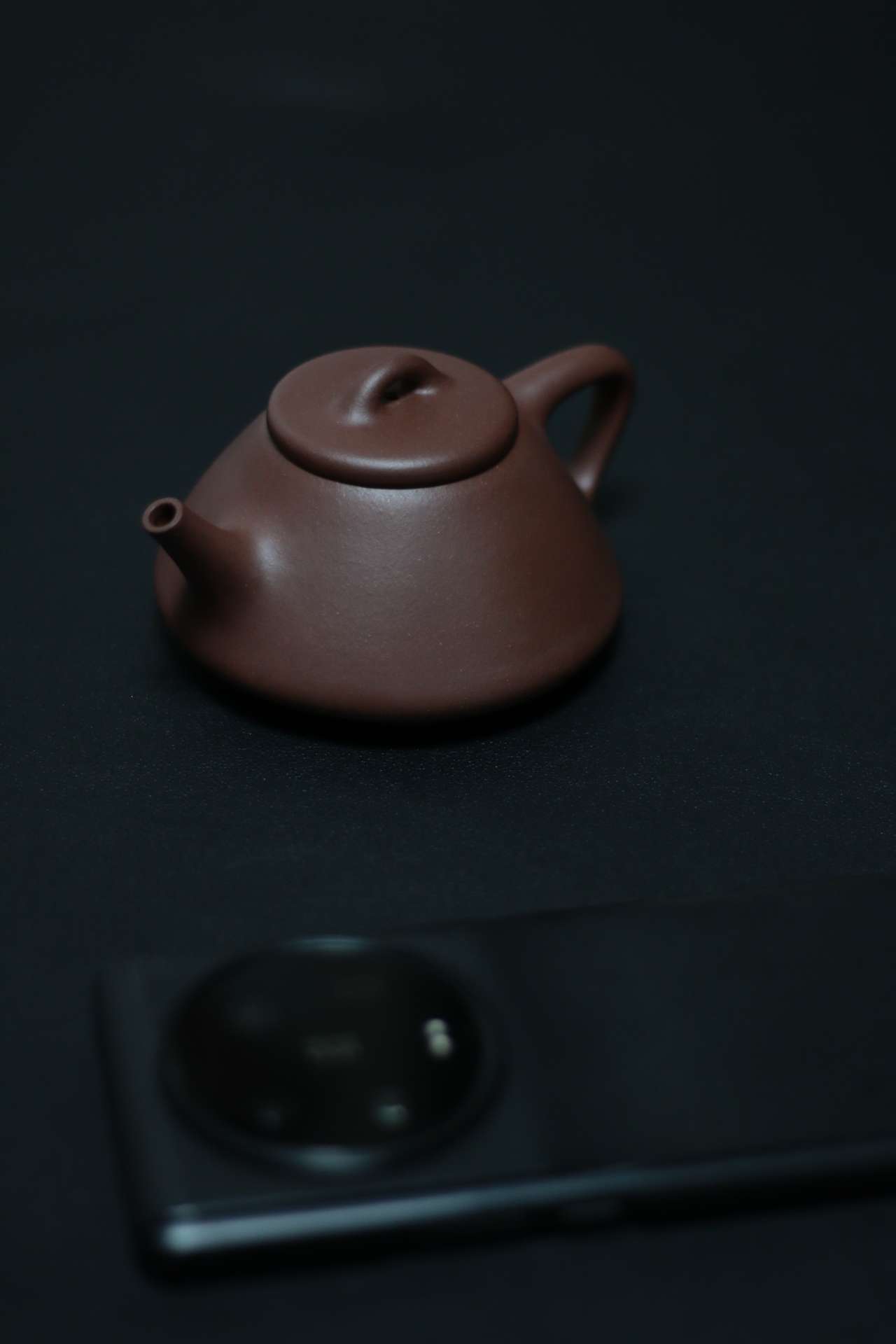 品名：子冶石瓢壶，泥料：底槽清泥料