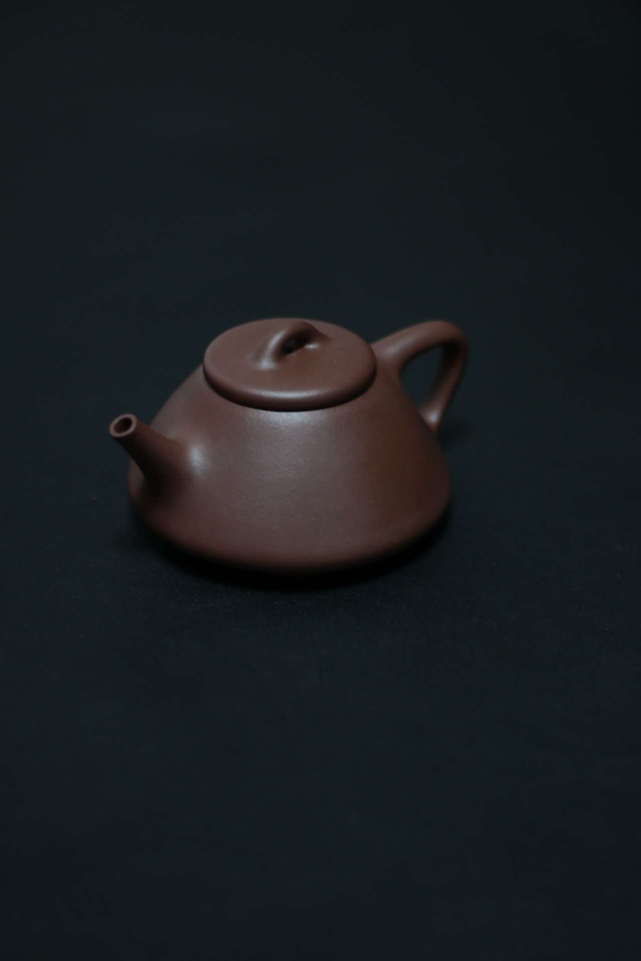 品名：子冶石瓢壶，泥料：底槽清泥料