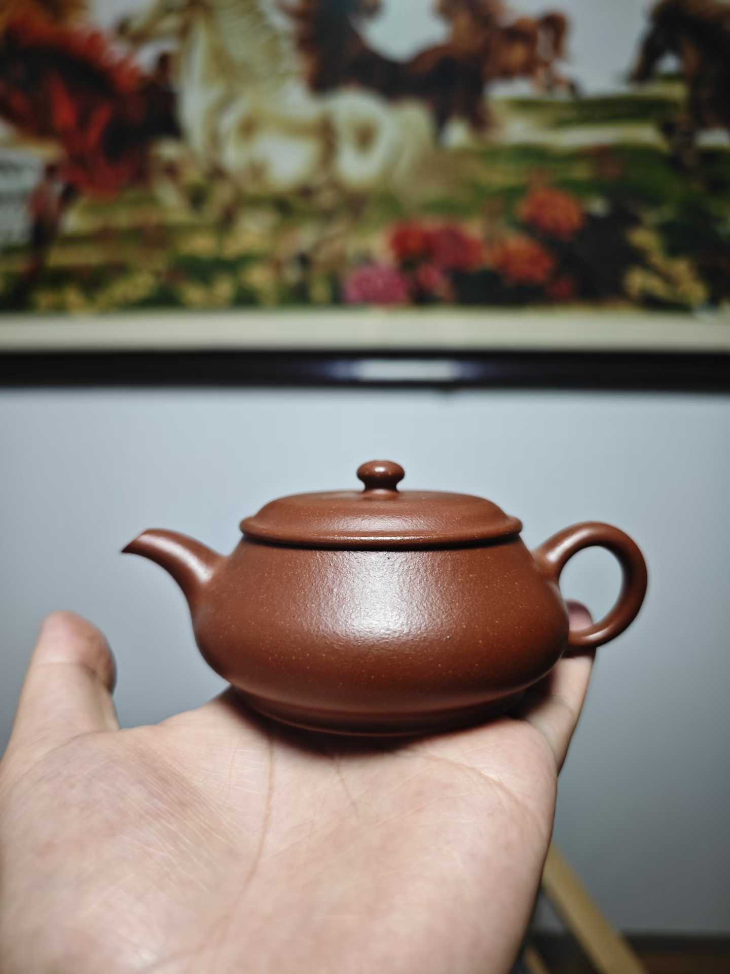精工半手制作降坡泥料明炉壶