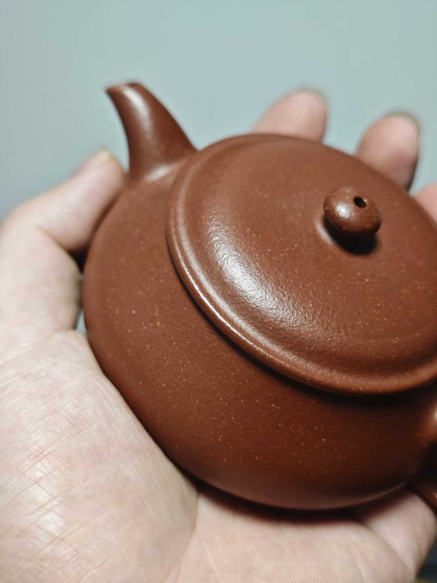 精工半手制作降坡泥料明炉壶