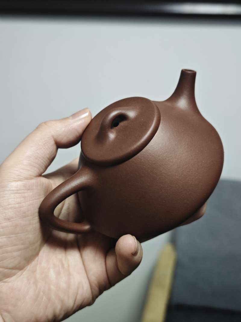 徐杰全手工制子冶石瓢