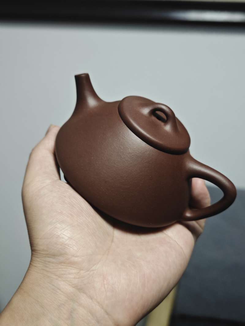 徐杰全手工制子冶石瓢