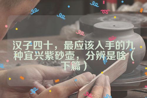 汉子四十,最应该入手的九种宜兴紫砂壶,分辨是啥(下篇)